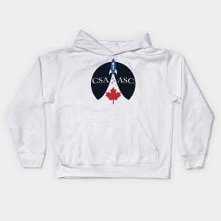 Canada Space Agency Kids Hoodie